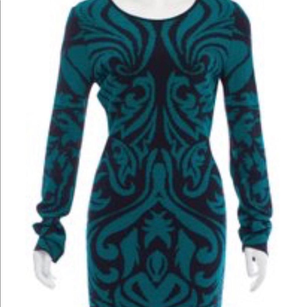 Gorgeous black and green Torn by Ronny Kobo XS